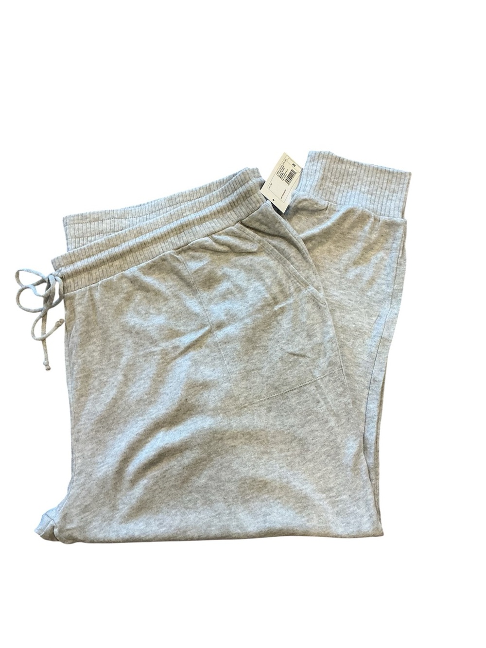 Stars Above Light Gray Cozy Drawstring Sweatpants 3X NWT